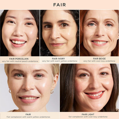 LuminEssence Veil + Radiant Perfection, Weightless Protection - 50% OFF + Free Brush