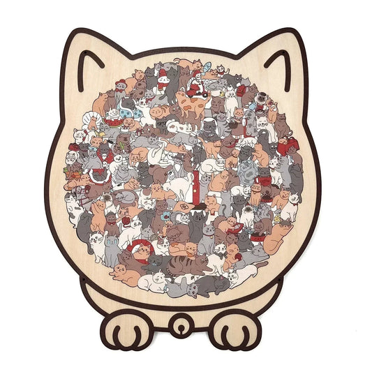 The Kitty-Clique Puzzle - A Calming Cat-Filled Challenge - 50% OFF