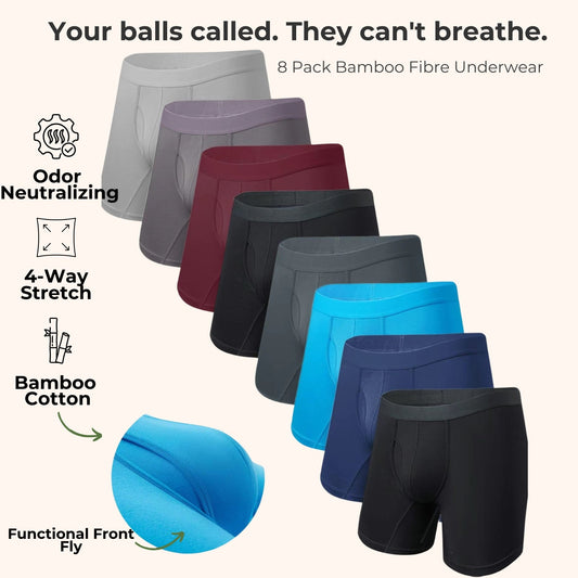 The Assence Dual Pouch Boxers - The End of Readjusting + 1+1 FREE