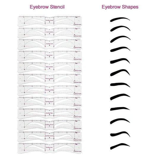 The BrowArchitect Kit - Perfect, Symmetrical Brows in Seconds (12 pack) - 50% OFF