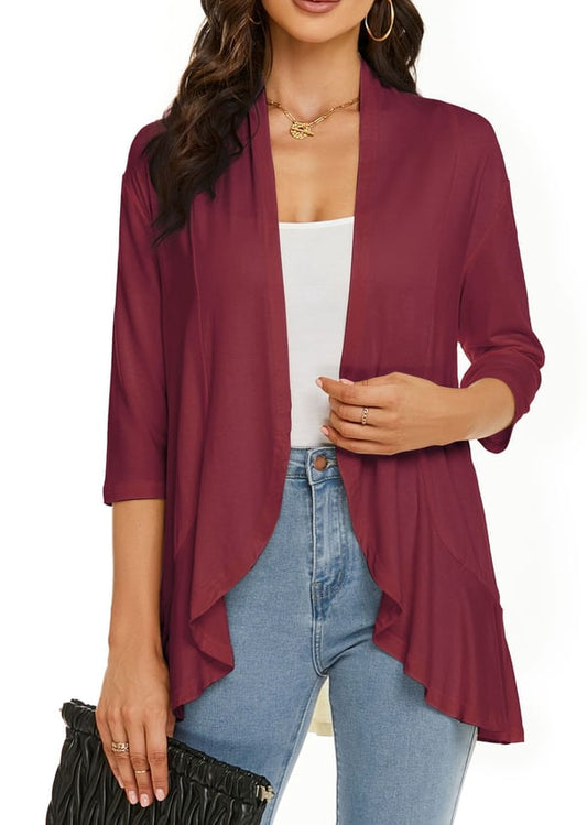 The AuraDrape Cardigan - Effortless Elegance, Anytime - 50% OFF