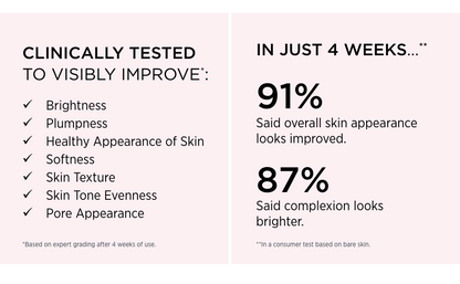 LuminEssence Veil + Radiant Perfection, Weightless Protection - 50% OFF + Free Brush