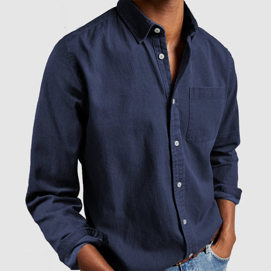 The Gentleman's Linen Shirt - Effortless Elegance & Comfort + 50% OFF