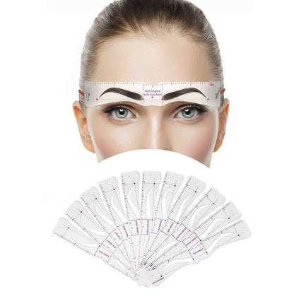 The BrowArchitect Kit - Perfect, Symmetrical Brows in Seconds (12 pack) - 50% OFF