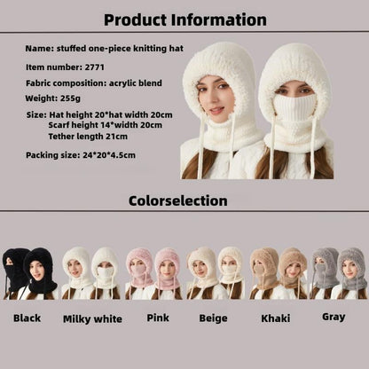 The 3-in-1 Cozy Hat - Your Hat, Scarf & Hoodie in One + 50% OFF