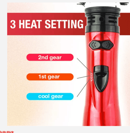 2-in-1 Hot Air Styler and Rotating Hair Dryer – Style, Volumize & Dry with Salon Precision at Home - 50% OFF
