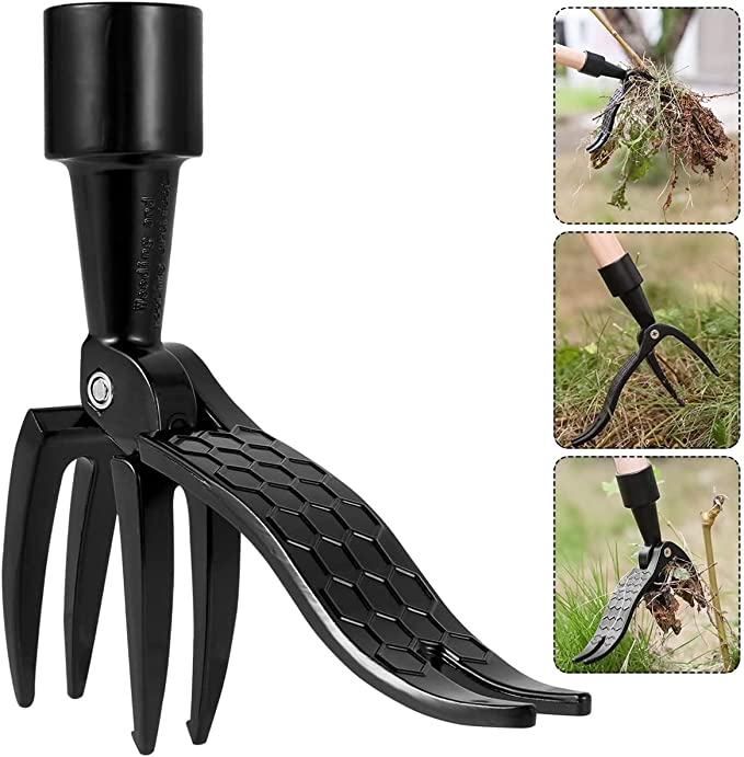 Rootwell™ – Detachable No-Bend Standing Weed Puller with 4-Claw Grip + 50% OFF
