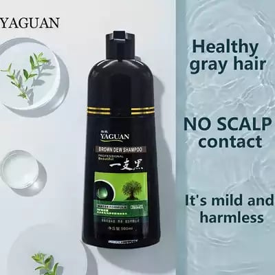 Black Dew Shampoo - Herbal Hair Cleanser & Darkening Treatment - 60% OFF