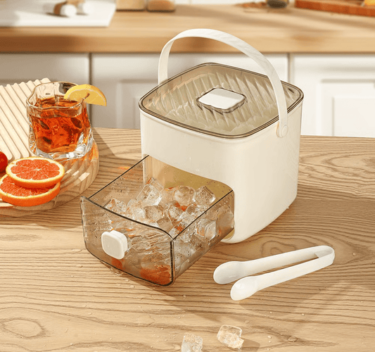 The AuraChill Ice Station — 2-in-1 Large Capacity Ice Maker & Storage Bin + 50% OFF