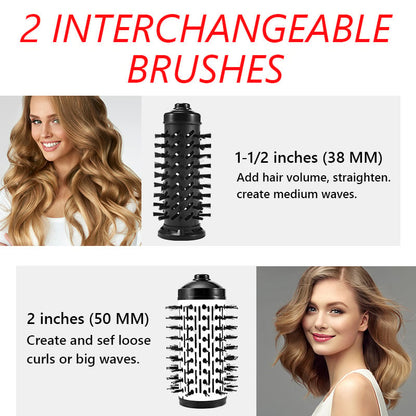 2-in-1 Hot Air Styler and Rotating Hair Dryer – Style, Volumize & Dry with Salon Precision at Home - 50% OFF