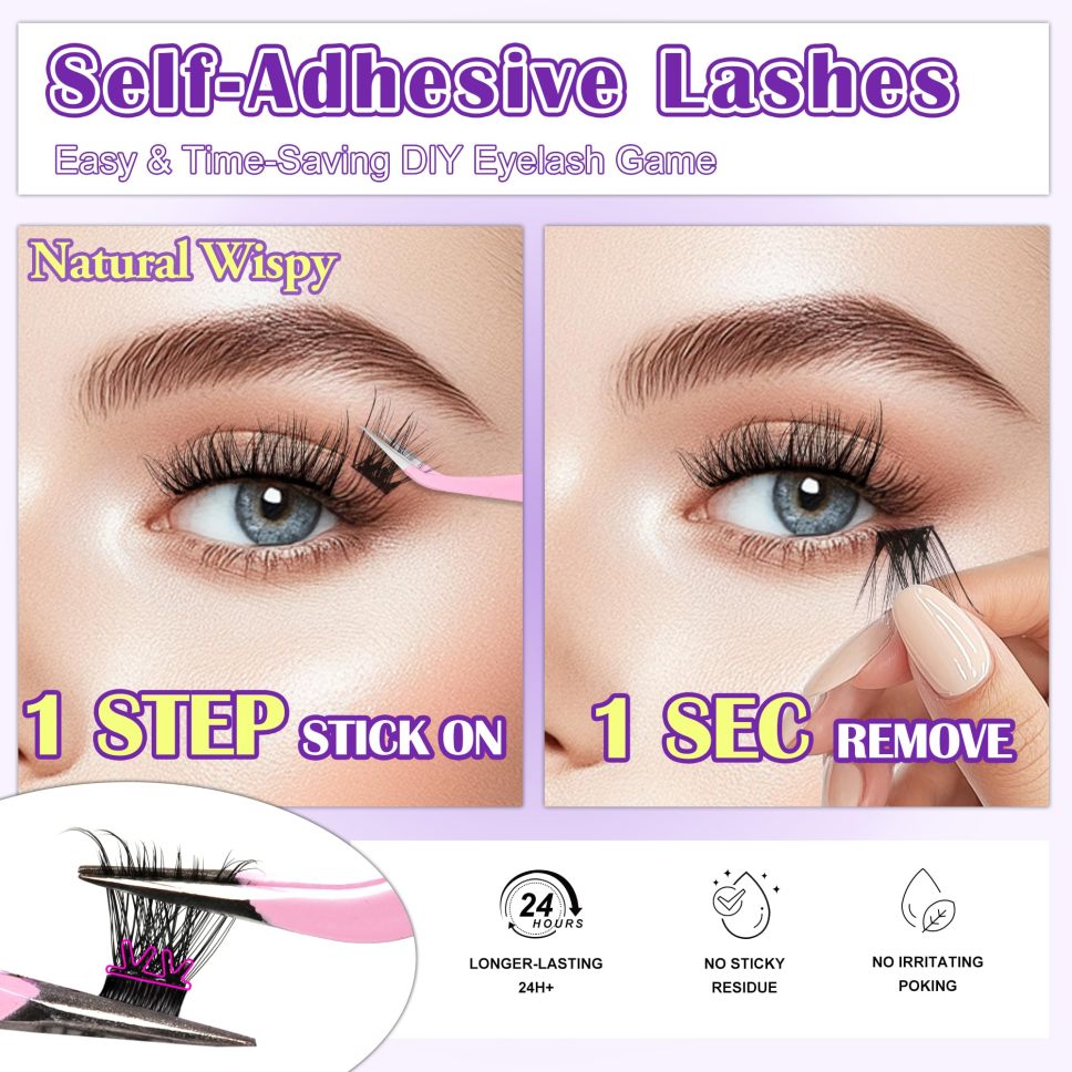 The LashPress - Lash Extensions in 60 Seconds, No Glue - 1+1 FREE