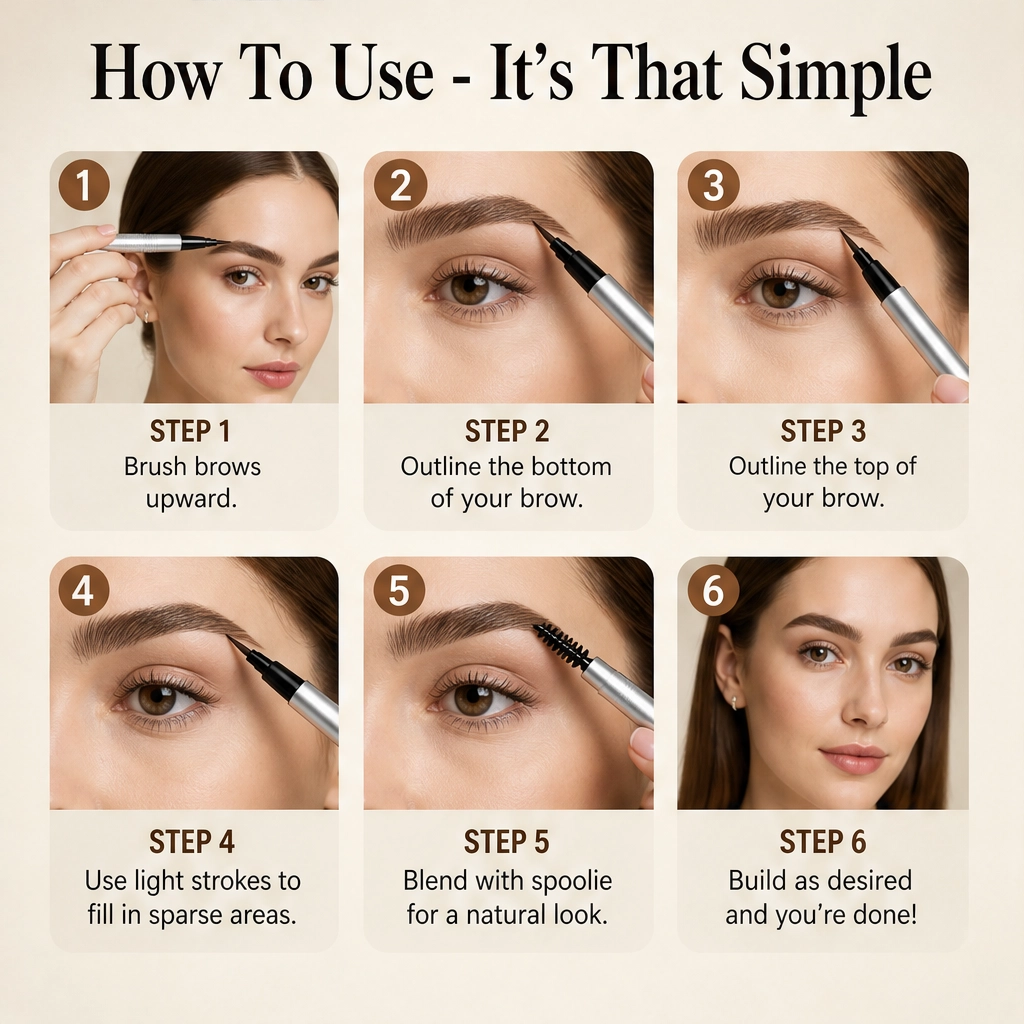 Sablé – Ultra-Fine 0.014mm Waterproof Brow & Eyeliner Pen + BUY 1 PICK 1