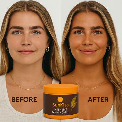 1 + 1 FREE - SunKiss – Fast-Absorbing Natural Tanning Gel