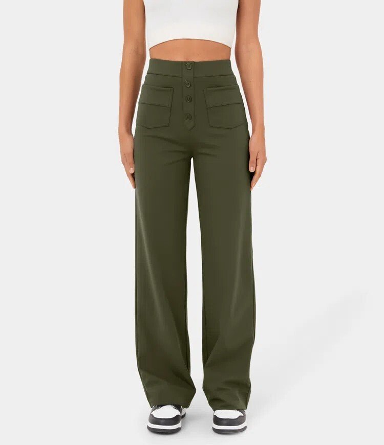 ElevateFit™ High-Waisted Utility Pants