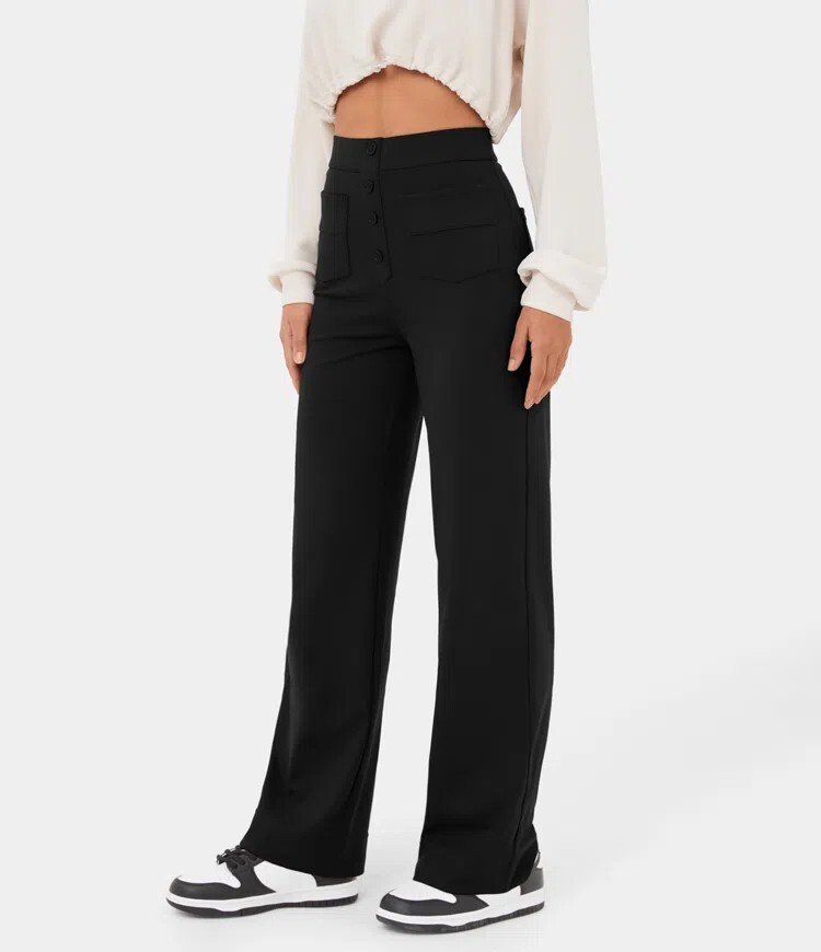 ElevateFit™ High-Waisted Utility Pants