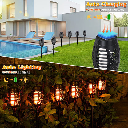 The SolarFlame Torches - The Magic of Fire, The Safety of Solar + 50% OFF