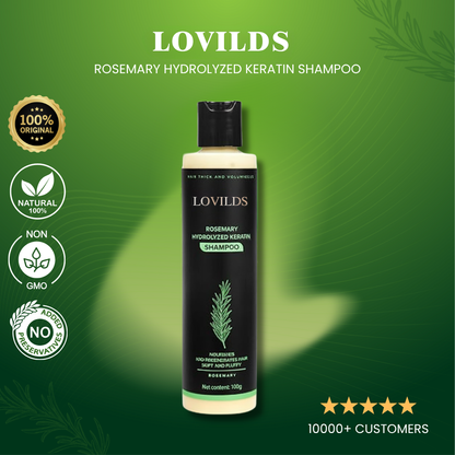 LOVILDS Rosemary Keratin – Grow Thicker, Fuller Hair – 50% OFF