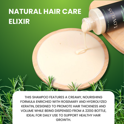 LOVILDS Rosemary Keratin – Grow Thicker, Fuller Hair – 50% OFF