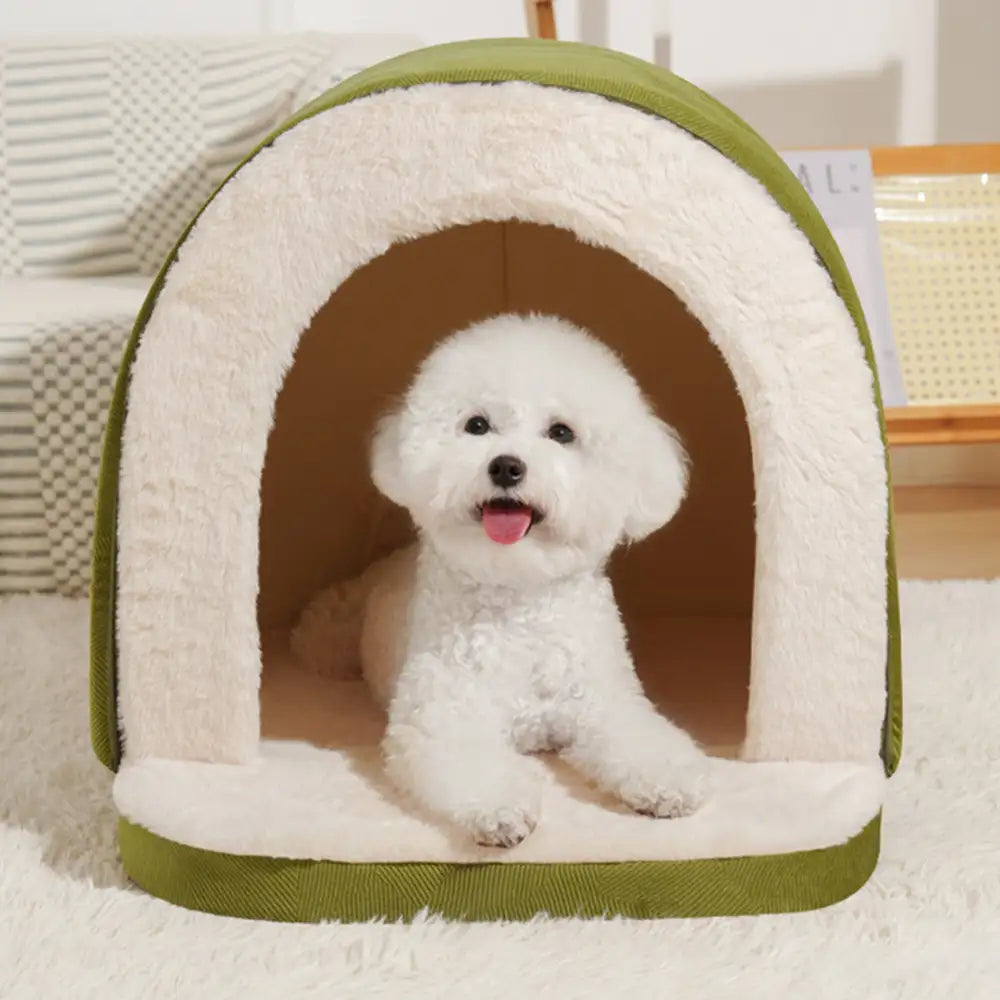 The Cozy Den Pet Bed - The Ultimate Comfort for Your Furry Friend + 50% OFF