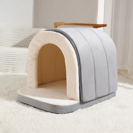 The Cozy Den Pet Bed - The Ultimate Comfort for Your Furry Friend + 50% OFF