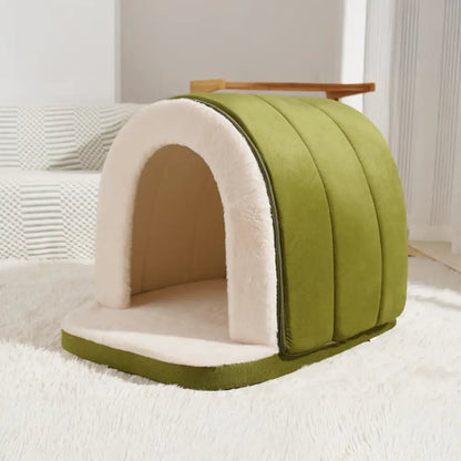 The Cozy Den Pet Bed - The Ultimate Comfort for Your Furry Friend + 50% OFF