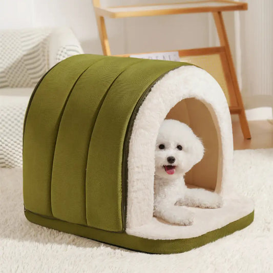 The Cozy Den Pet Bed - The Ultimate Comfort for Your Furry Friend + 50% OFF