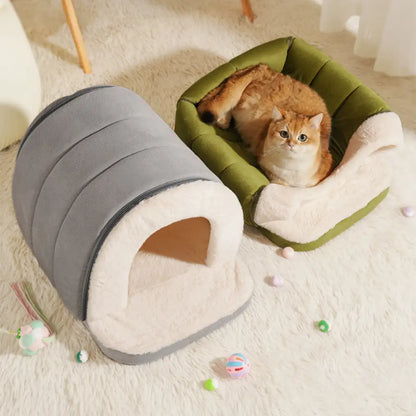 The Cozy Den Pet Bed - The Ultimate Comfort for Your Furry Friend + 50% OFF