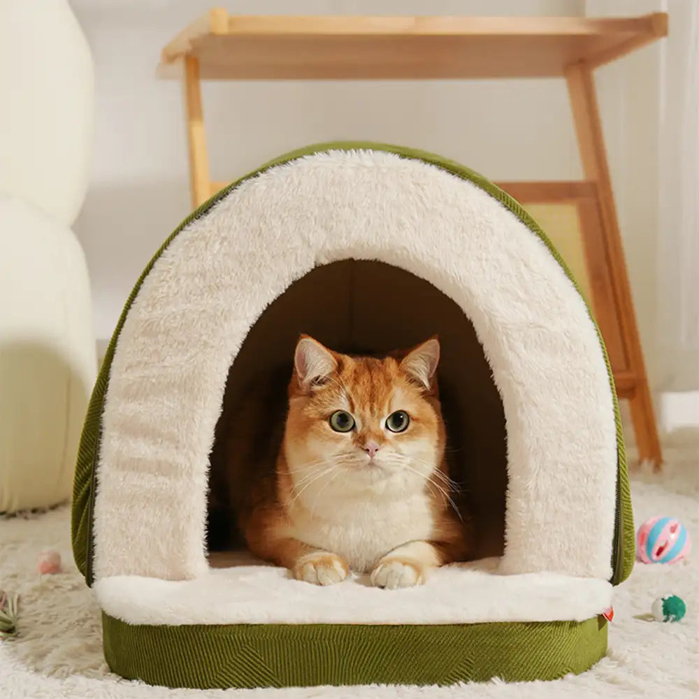 The Cozy Den Pet Bed - The Ultimate Comfort for Your Furry Friend + 50% OFF