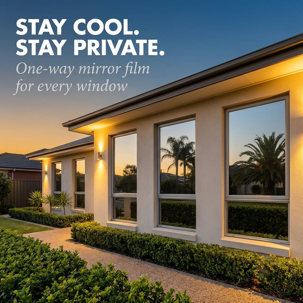 Glazon™ – One-Way Privacy Window Film | Blocks Heat, UV & Glare | No Glue Static Cling + 50% OFF