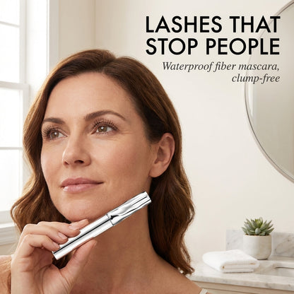 Plumette™ – Waterproof Fiber Mascara | Natural Length, Curl & Clump-Free Definition + 1+1 FREE