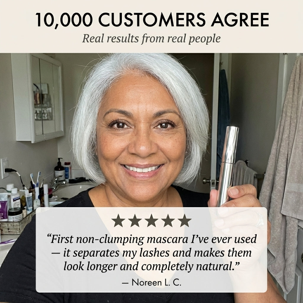 Plumette™ – Waterproof Fiber Mascara | Natural Length, Curl & Clump-Free Definition + 1+1 FREE