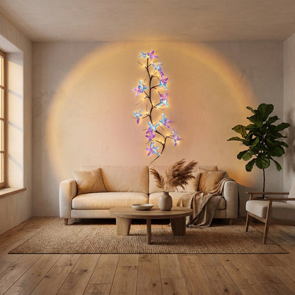 Duskwing™ – Bendable Butterfly Vine LED Light | 8 Modes | Warm Glow Wall Decor + 50% OFF