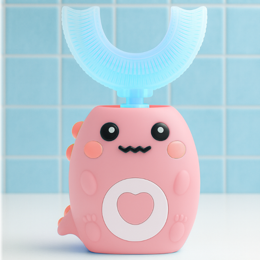 Dino-Brite 360° Brush - Fun Brushing, No More Fights - 50% OFF