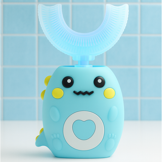 Dino-Brite 360° Brush - Fun Brushing, No More Fights - 50% OFF