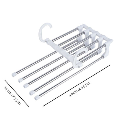 The ClosetSpace™ Pants Rack - Double Your Closet Space, Instantly - 1+1 FREE