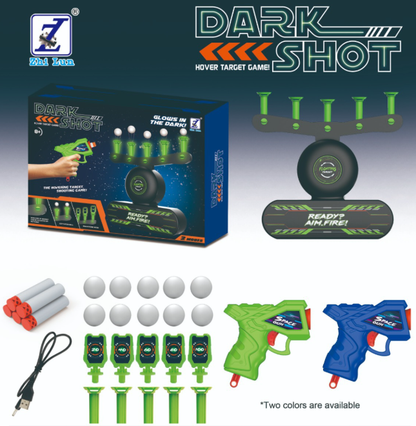 The DarkShot Target Game - Hovering Targets, Glow-in-the-Dark Fun + 50% OFF