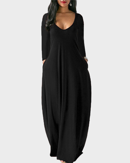 The Everyday Elegance Lounge Dress - The Dress You Can Live In + 50% OFF
