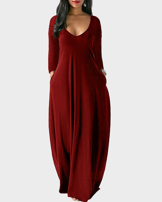 The Everyday Elegance Lounge Dress - The Dress You Can Live In + 50% OFF
