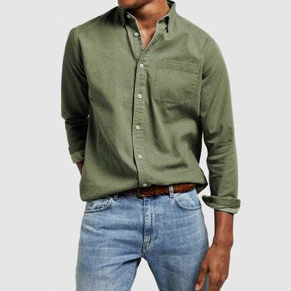 The Gentleman's Linen Shirt - Effortless Elegance & Comfort + 50% OFF