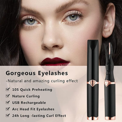 Electric Eyelash Curler – Effortless Lash Perfection in Seconds - 70% OFF