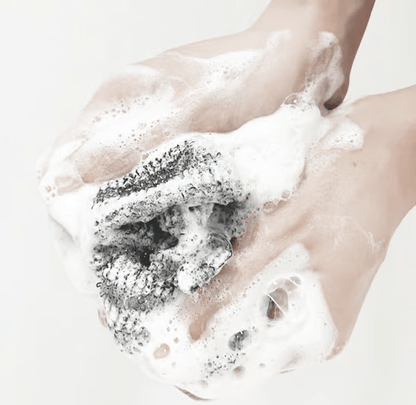 Exfoliating Antibacterial Shower Towel - Bamboo Charcoal Body Scrub Cloth - 50% OFF