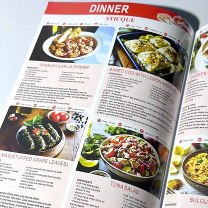 Olivara™ – Mediterranean Diet Food List, Meal Plan & Recipe Chart Set + 50% OFF