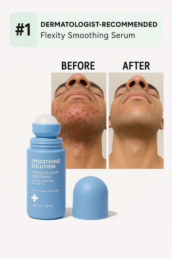 DermaCalm - The End of Ingrown Hairs & Razor Bumps - 50% OFF