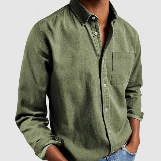 The Gentleman's Linen Shirt - Effortless Elegance & Comfort + 50% OFF