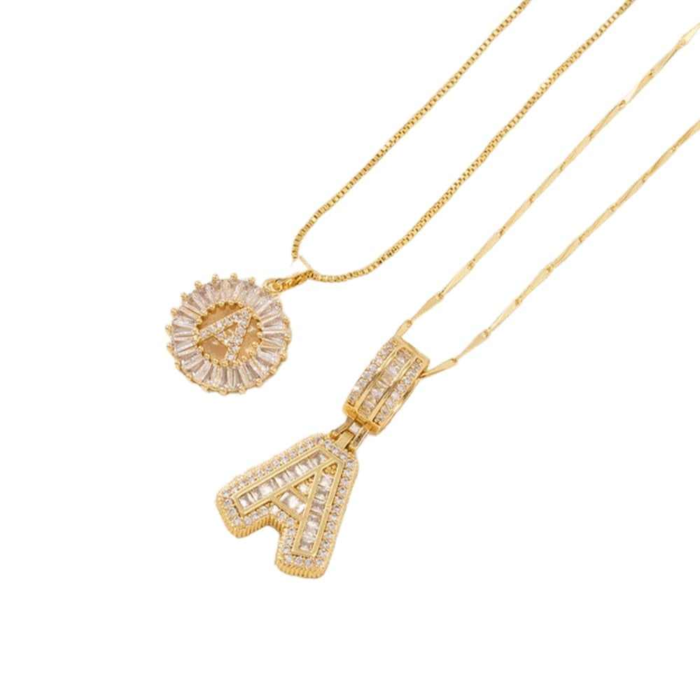 GlowLetter Letter Pendant Necklaces – Personalized Elegance for Every Occasion - 60% OFF