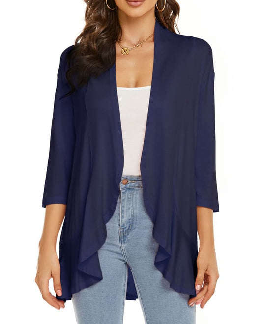 The AuraDrape Cardigan - Effortless Elegance, Anytime - 50% OFF