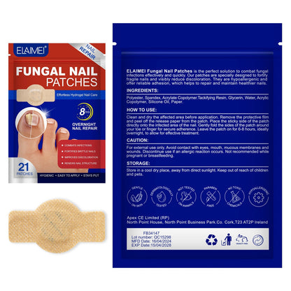 The NailRenew Overnight Patch - Healthier Nails While You Sleep + 50% OFF