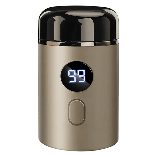 Axil™ – Pocket-Sized Waterproof Electric Shaver with LED Battery Display + 50% OFF