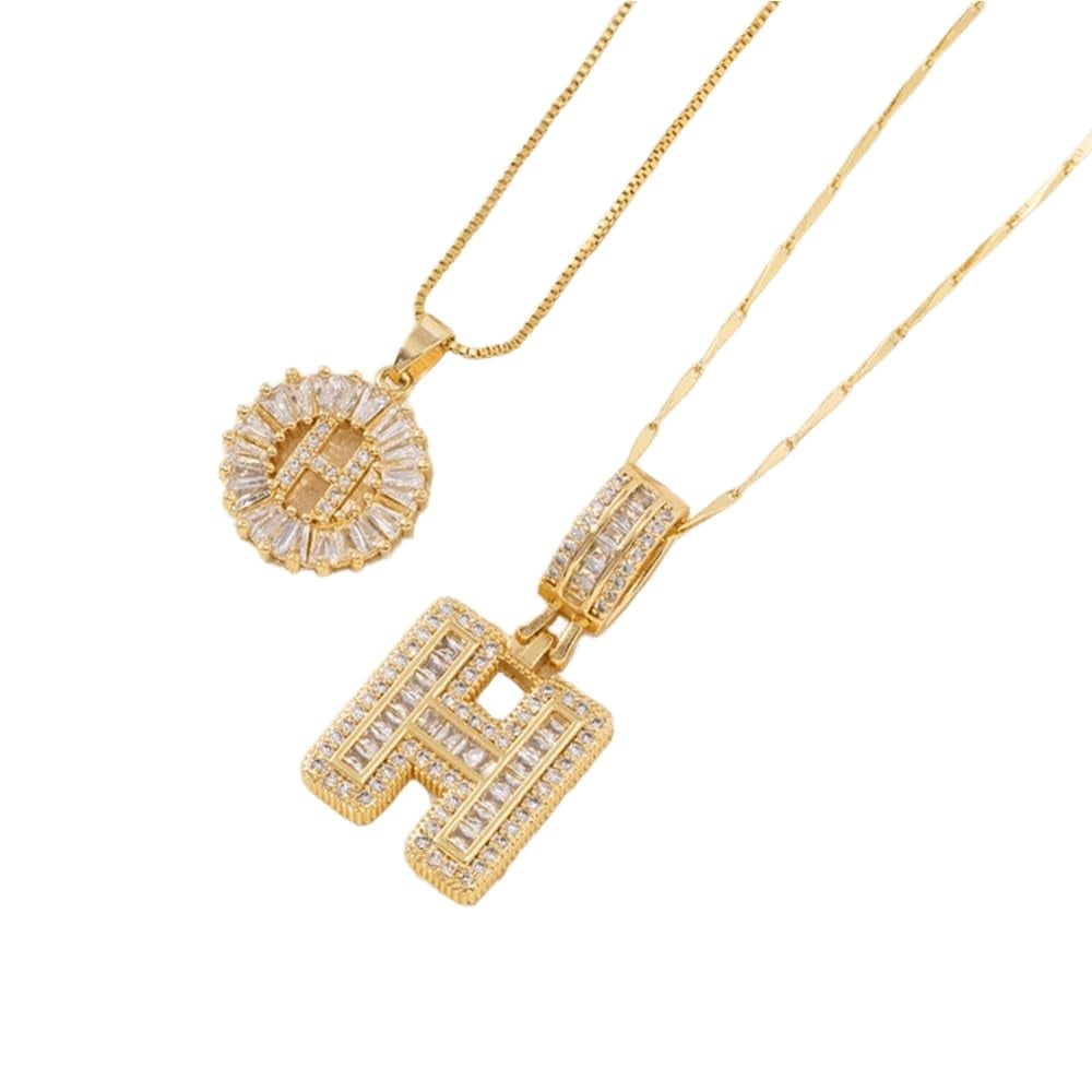 GlowLetter Letter Pendant Necklaces – Personalized Elegance for Every Occasion - 60% OFF