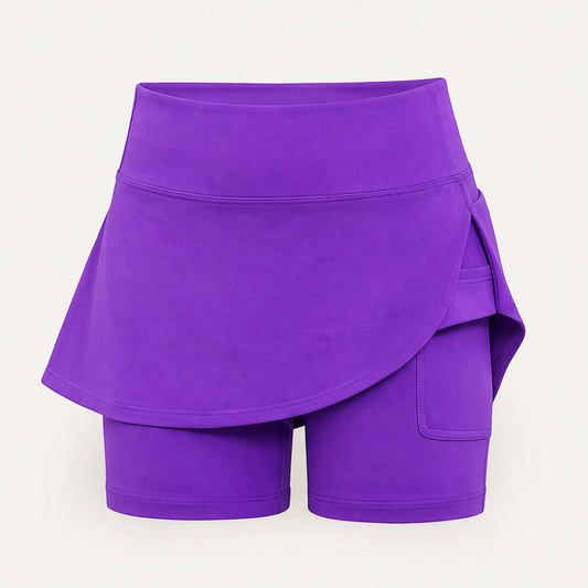 Lithea – Anti-Chafing 2-in-1 Active Skort with Pockets + 50% OFF